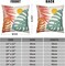 Set of 2 Summer Tropical Leaves Throw Pillow Covers Palm Banana Leaf Pillow Covers 18x18 Abstract Sun and Monstera Leaf Cushion Case for Sofa Patio Indoor Outdoor Decor